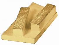 Eibenstock Diamantsegment EBS 235 - beton set a 5 stuks - goudbruin